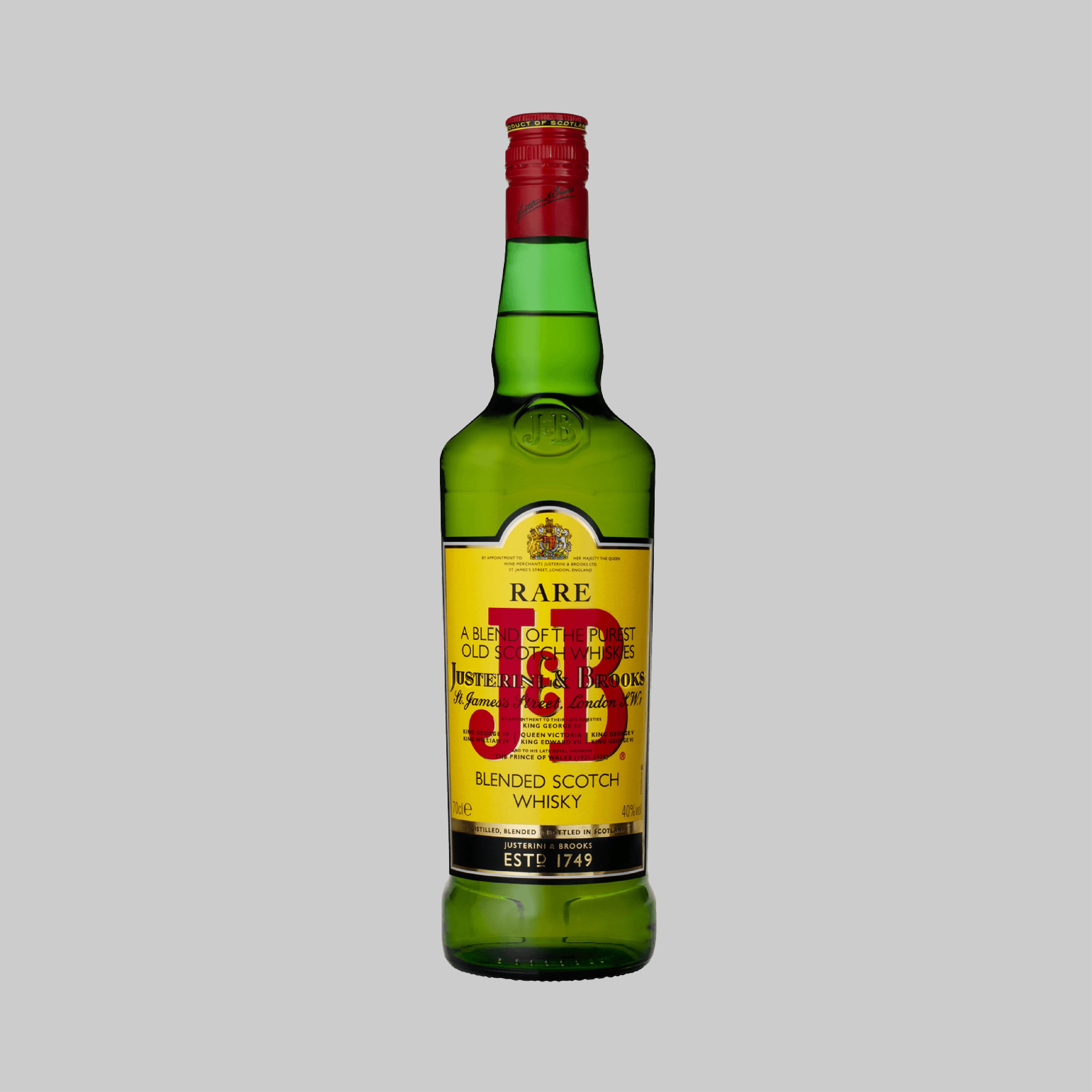 J&B Rare Blended Scotch Whisky 700ml 40.0% - Time2Drink